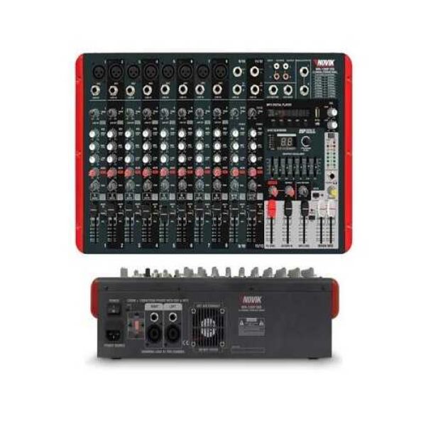 Imagen de CONSOLA POTENCIADA 300+300W RMS 12 CANALES C/USB