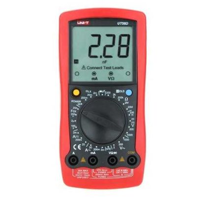 Imagen de TESTER DIGITAL C/CAPACIMETRO Y TEMPERATURA UT58D