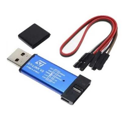 Imagen de PROGRAMADOR USB ST LINK V2 STM8 STM32 -  USB CON CABLE