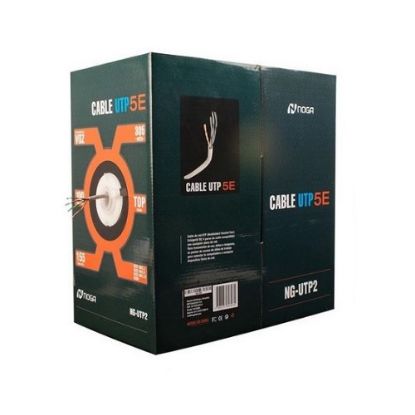 Imagen de CAJA DE CABLE UTP CAT5E INTERIOR DE 305m noga