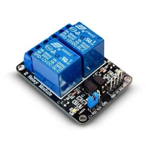 Imagen de MODULO DE RELAY DE 2 VIAS 5V 10A