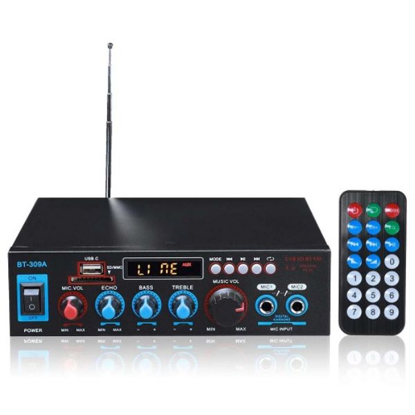 Imagen de AMPLIFICADOR 12VCC-220VAC 50+50W