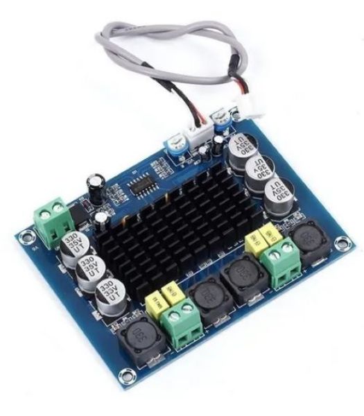 Imagen de MODULO AMPLIFICADOR AUDIO ESTEREO 2 X 100W TDA7498 CALSE D