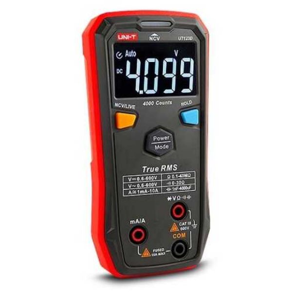 Imagen de MULTIMETRO TESTER DIGITAL INTELIGENTE TRUE RMS UNIT UT123D