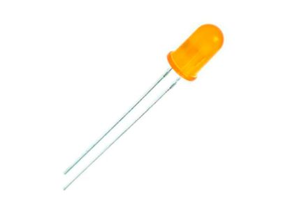 Imagen de LED REDONDO DIFUSO 5mm NARANJA