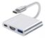 Imagen de ADAPTADOR USB TIPO C A HDMI + USB 3.0 + TIPO C