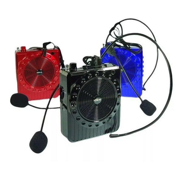 Megafono Portatile 120W Con Microfono, Sirena, Bluetooth - Portata Fino A 2000 Metri, Perfetto Per Sport Ed Eventi