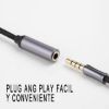 Imagen de ADAPTADOR USB 3.1 TIPO-C A AUXILIAR 3.5 AUDIFONO MICRÓFONO