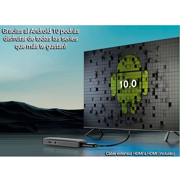 Electrónica Mendoza. MINI PC ANDROID 10 2G ULTRA D CON CONTROL