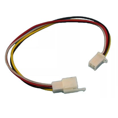 Imagen de EMPALME 4 VIAS PLASTICO C/CABLES