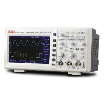 Imagen de OSCILOSCOPIO DIGITAL 50MHZ  Utd2052cl 2 Ch 500 ms/s