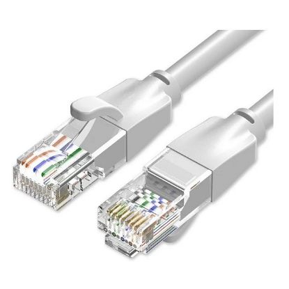 Imagen de CABLE DE RED PATCH CORD CAT 6 RJ45 5 METROS INTERNET LAN