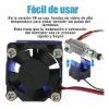 Imagen de HOTEND IMPRESORA 3D EXTRUSOR E3D PTFE V6 COMPLETO 0.4 MM