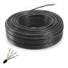 Imagen de BOBINA CABLE UTP CAT 5E EXTERIOR X 100MTS NETQUALITY