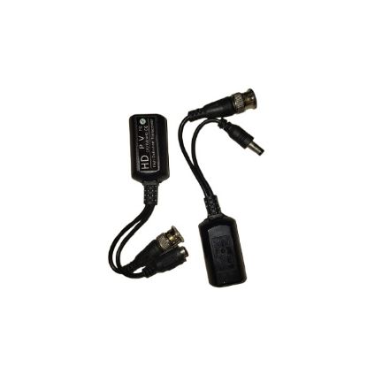 Imagen de VIDEO BALUN PASIVO BNC A RJ45 1080P CON ALIMENTACION CAMARA