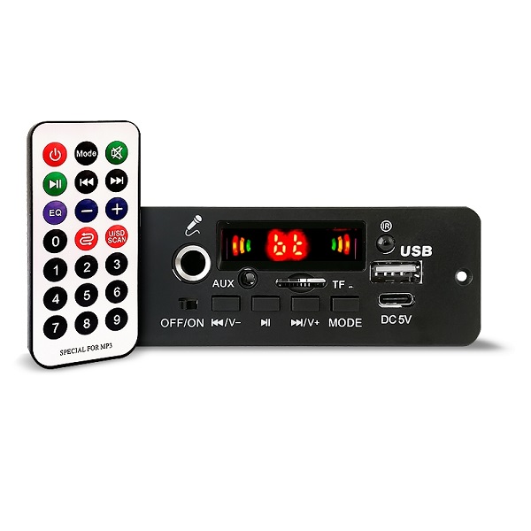 Electrónica Mendoza. MODULO MP3 AMPLIFICADOR 2X40W