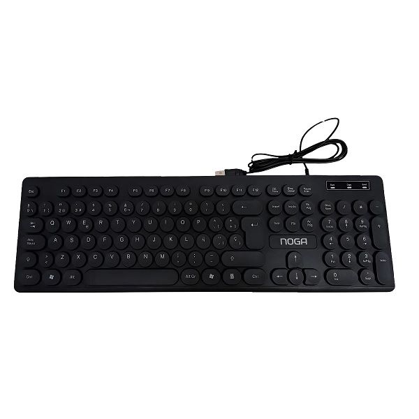 Imagen de TECLADO MULTIMEDIA USB SLIM NKB-580
