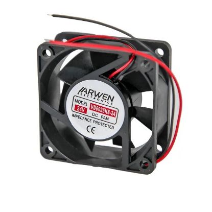 Imagen de Turbina Cooler Fan Ventilador 24v dc 60x60x2.5mm