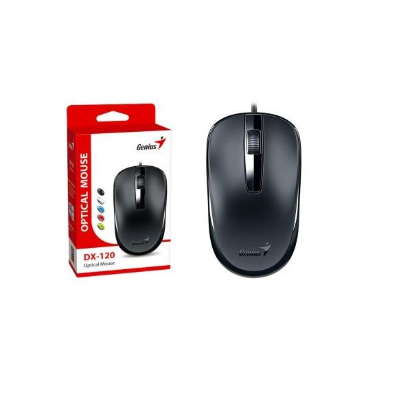 Imagen de Mouse Genius Dx-120 Usb Negro Suave