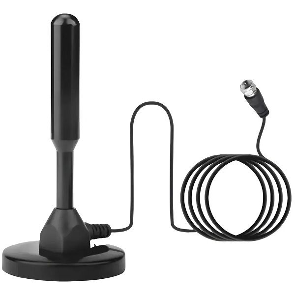 Imagen de ANTENA TDA 4K 4 Dbi CON CABLE DE 3 MTS INTERIOR Y EXTERIOR