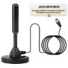 Imagen de ANTENA TDA 4K 4 Dbi CON CABLE DE 3 MTS INTERIOR Y EXTERIOR