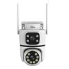 Imagen de CAMARA SEGURIDA DUAL IP WIFI KAISE 4MP DOMO 360 EXTERIOR