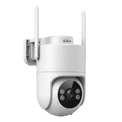 Imagen de CAMARA SEGURIDA IP WIFI KAISE 5MP DOMO 360 EXTERIOR KC38